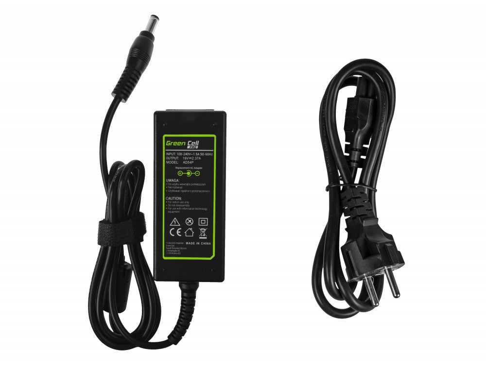 Green Cell PRO Charger for Toshiba Satellite C50D, 19V, 2.37A, 45W