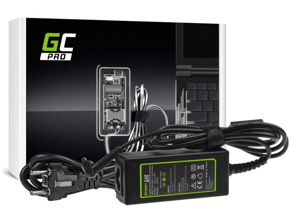 Green Cell PRO charger/mains adapter 19V, 1.75A, 33W for Asus