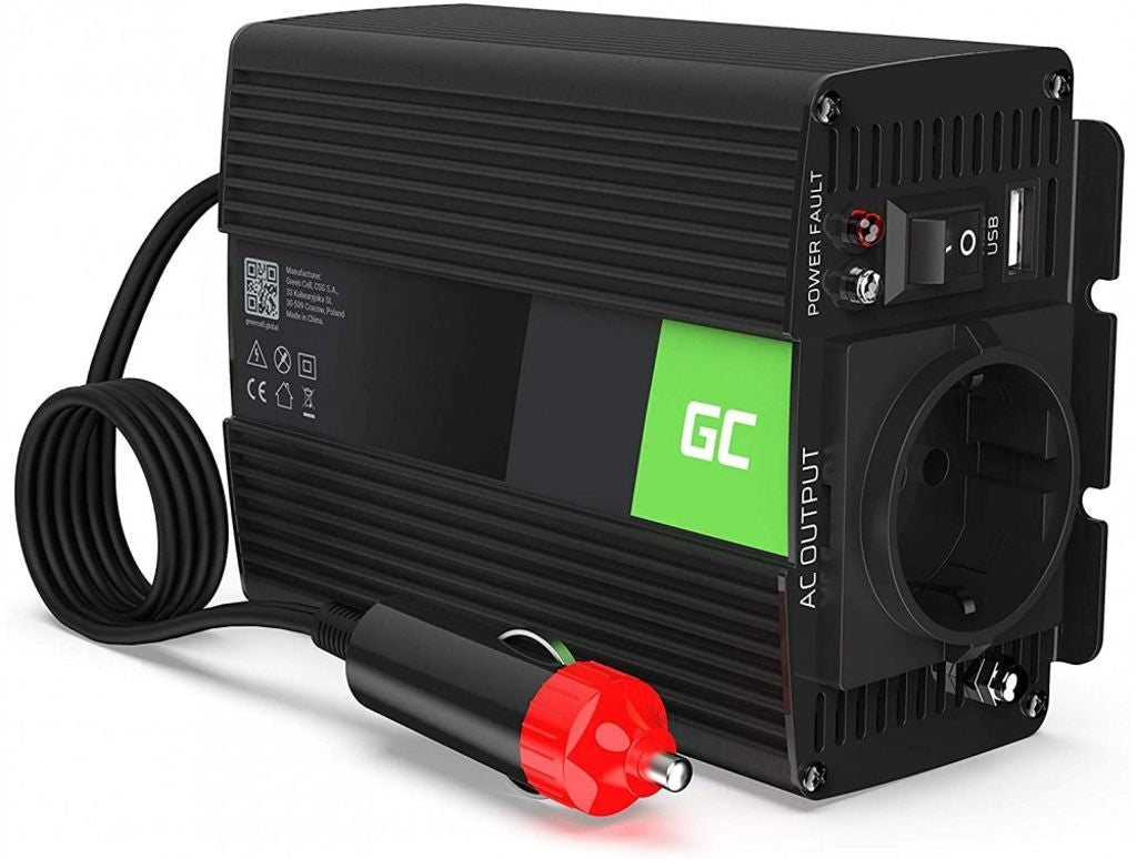 Green Cell Power Inverter 24V to 230V 150W/300W Pure Sine Wave
