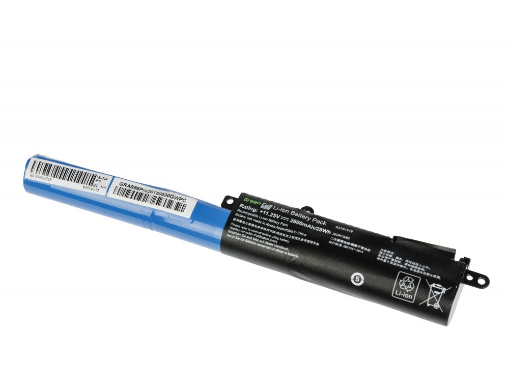 Green Cell Pro Battery for Asus A31N1519, F540 etc. 2600mAh, 11.25V