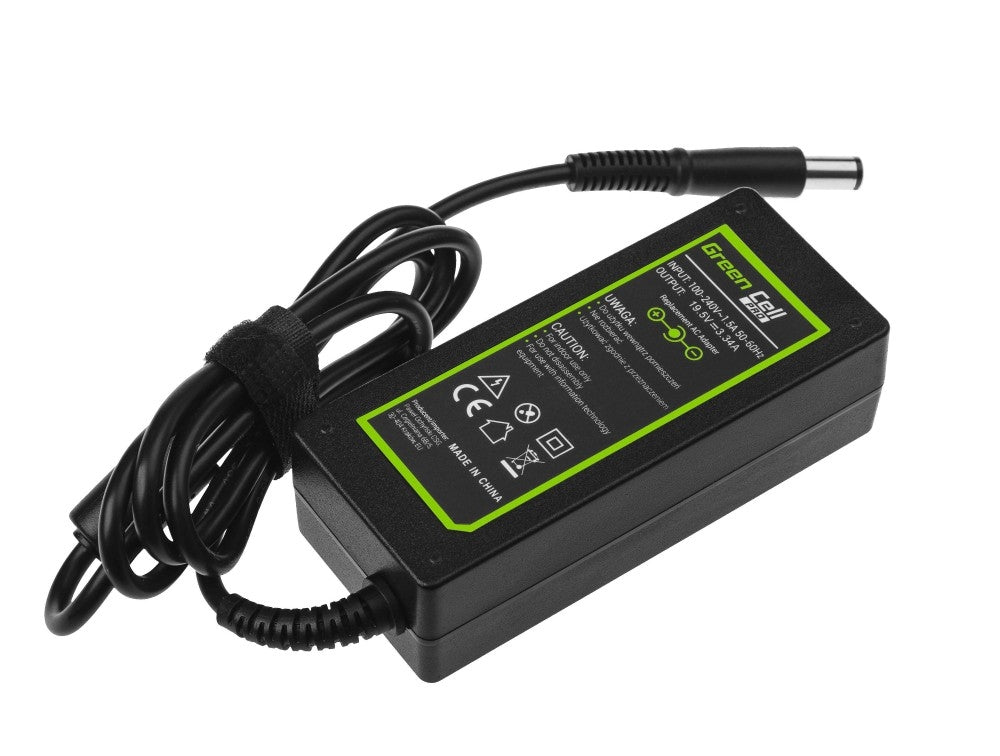 Green Cell Pro Charger for Dell Inspiron 15, 19.5V 3.34A 65W - Black