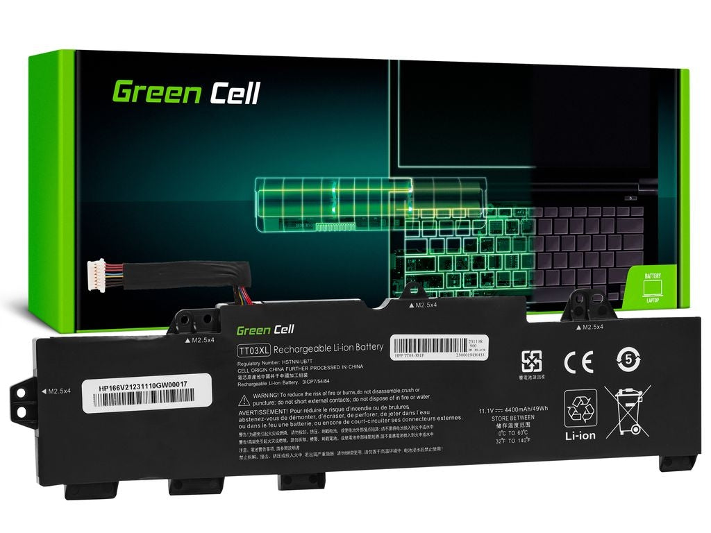 Green Cell TT03XL Battery for HP EliteBook 755 G5, 850 G5, ZBook 15u G5
