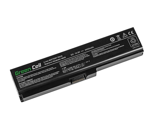 Green Cell-batteri för Toshiba Satellite C650, C650D etc. 4400mAh, 11.1V