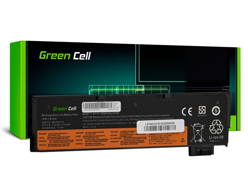 Green Cell battery 01AV422, 01AV490, 01AV491, 01AV492 for Lenovo ThinkPad