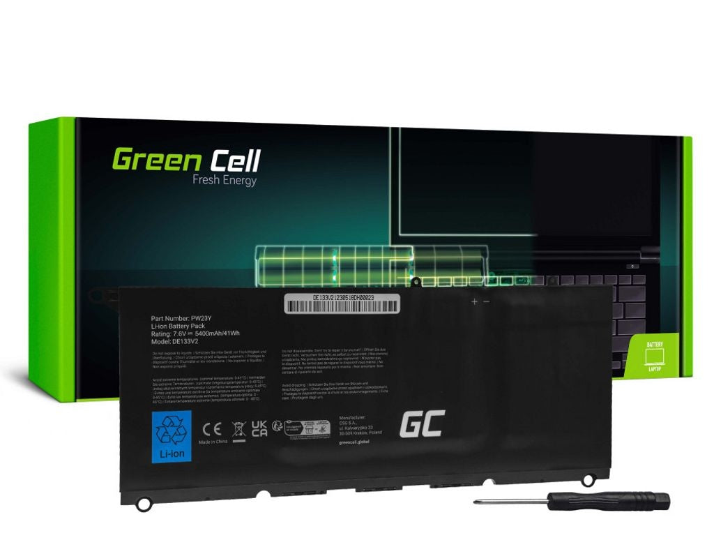 Green Cell battery PW23Y for Dell XPS 13 9360