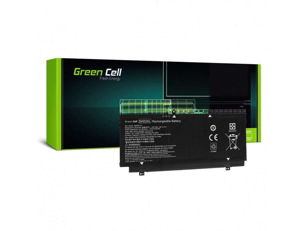 Green Cell battery SH03XL for HP Spectre