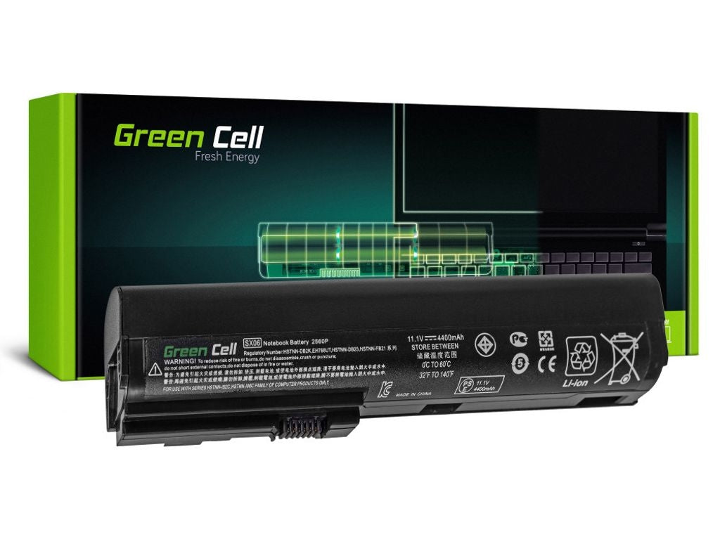 Green Cell battery SX09 for HP EliteBook 2560p 2570p