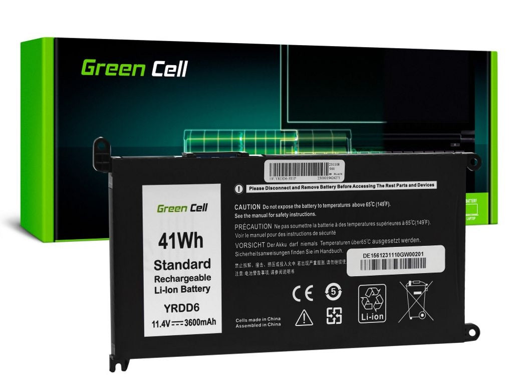 Green Cell battery YRDD6, 1VX1H for Dell Vostro 5490, 5590, 5481, Inspiron 5481, 5482