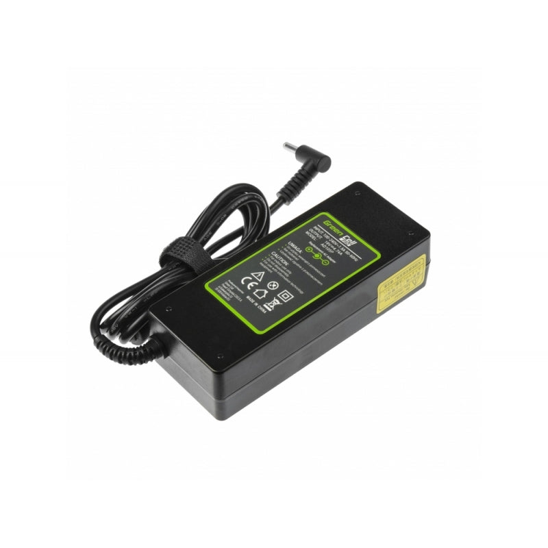 Green Cell charger for Asus Pro, 19V 4.74A 90W - Black