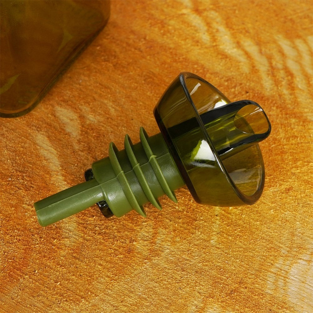 Green Glass Bottle 500ml with Practical Dosage for Olive Oil
