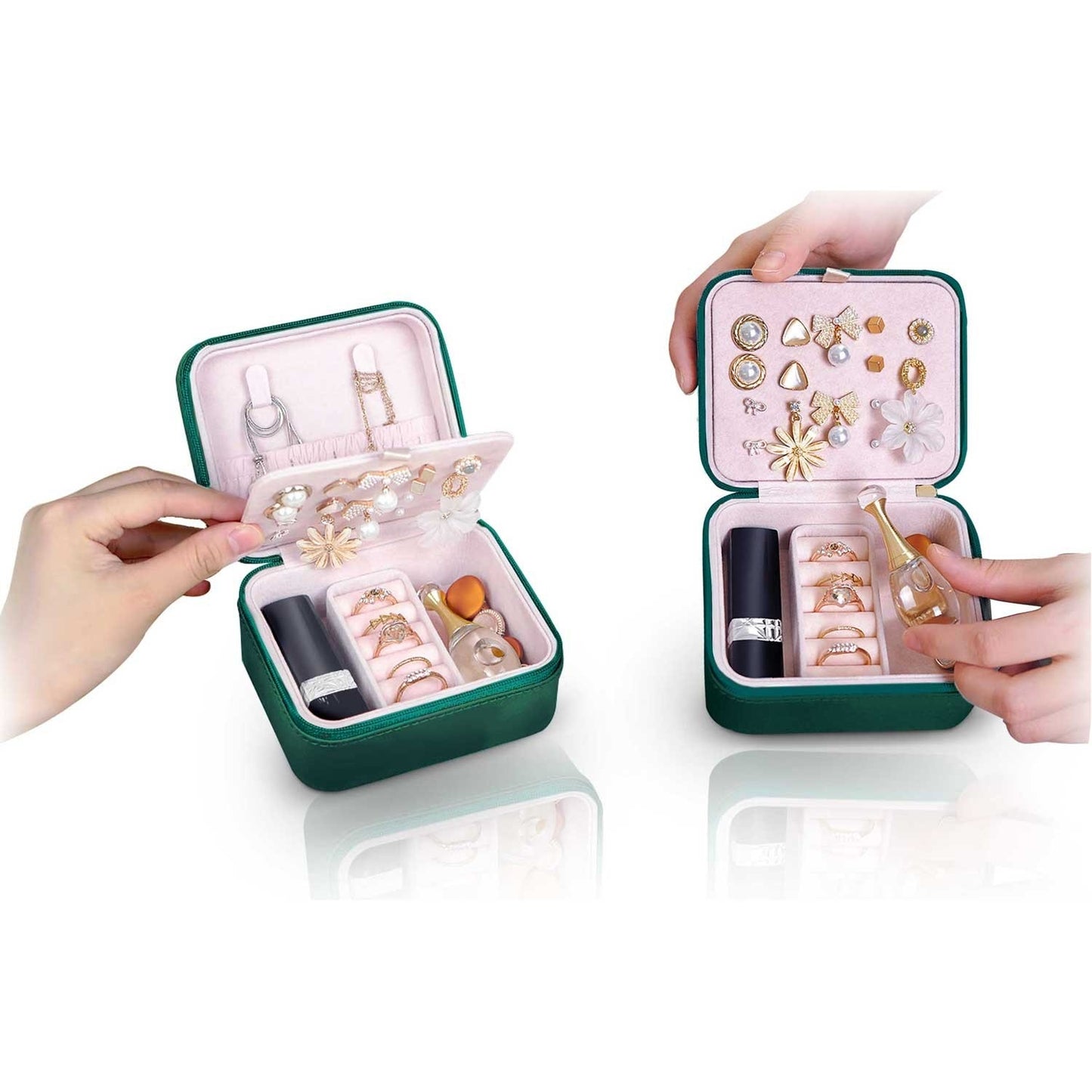 Green Jewelry box MS-702 Massido