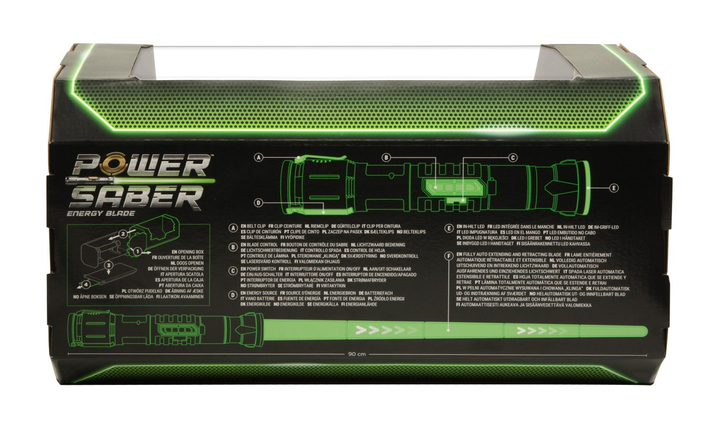 Green Lightsaber with Sound and Light Effects