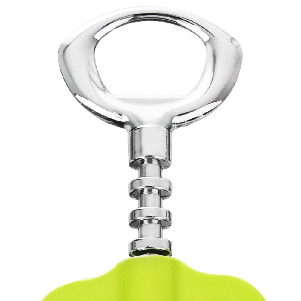 Green Wine Opener in Metal and Plastic - Dishwasher safe