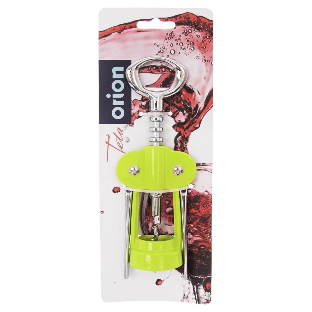 Green Wine Opener in Metal and Plastic - Dishwasher safe