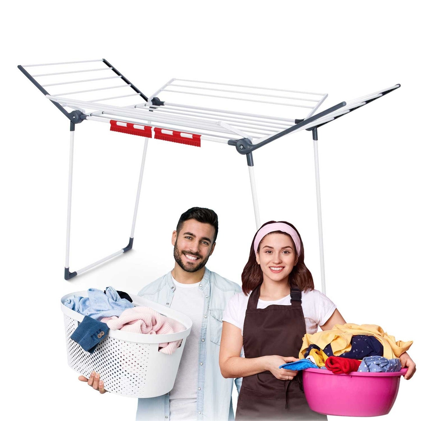 Greta foldable standing laundry dryer, 21 meters