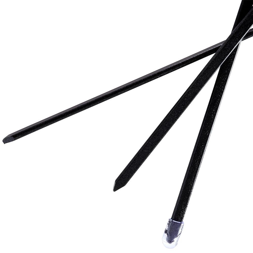 Grill Skewer Set: 8 Non-Stick Metal Skewers for Meat & Vegetables