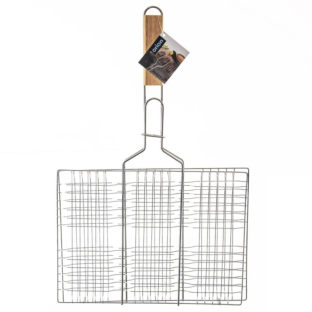 Grill grate with double side and lock for easy grilling