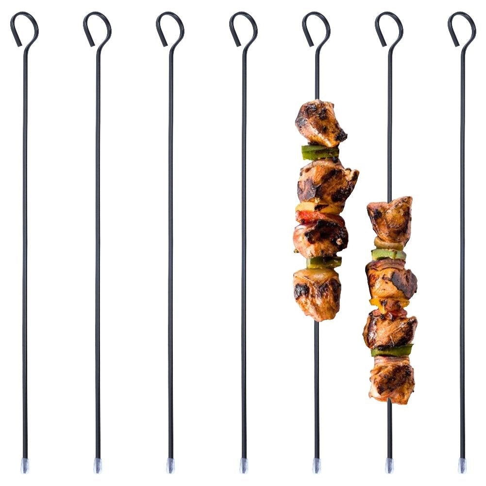 Grill skewer set in stainless steel, non-stick, 8-pack