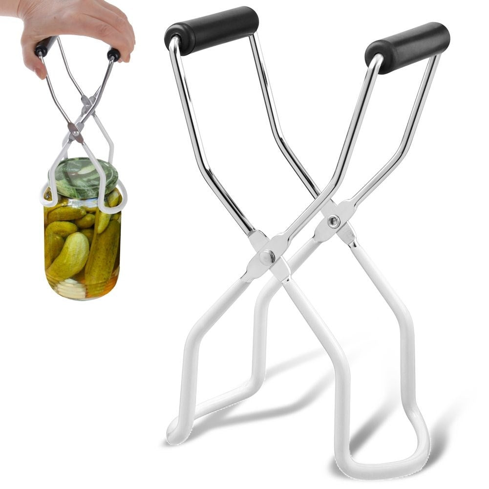 Grippers: Non-slip and safe for hot cans from boiling water