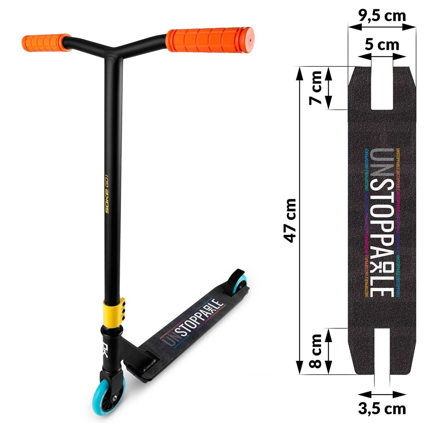 Grip tape sandpaper for Go! scooters - Soke