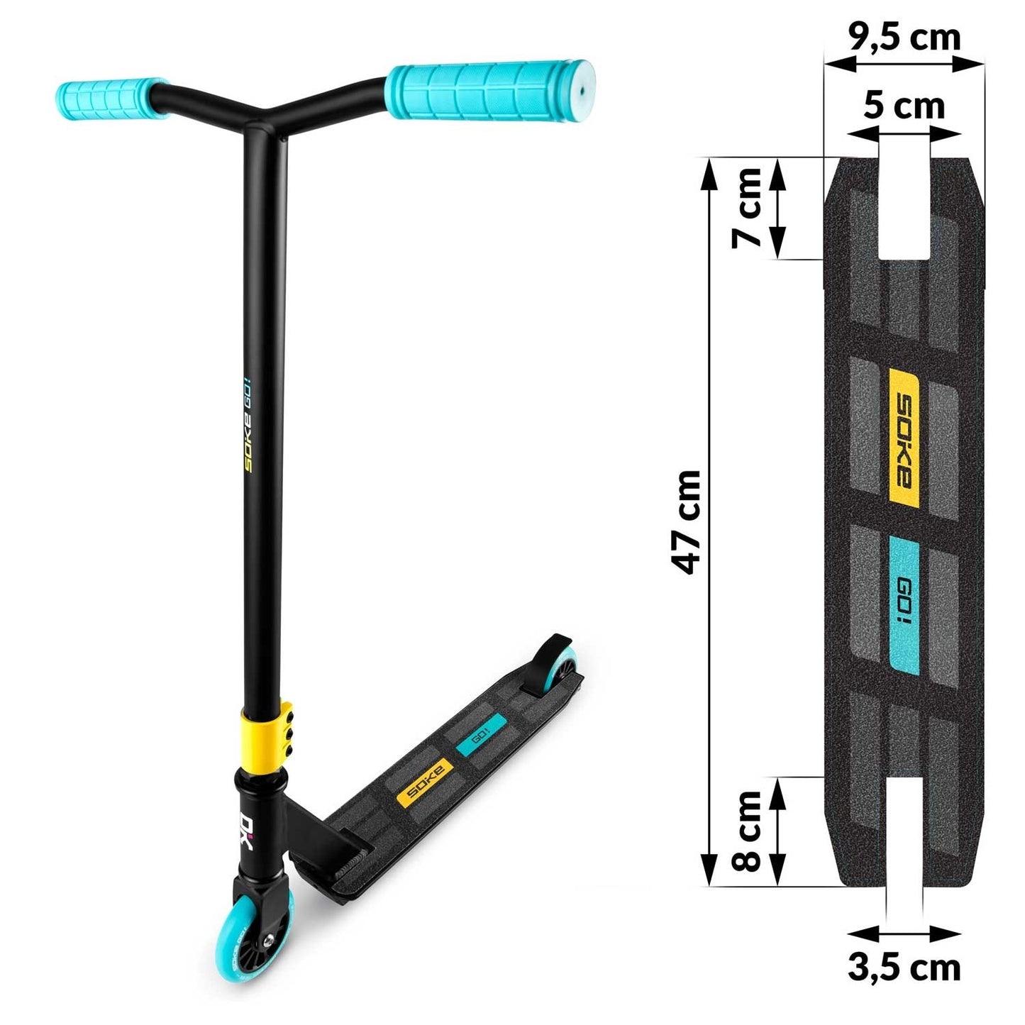 Grip tape sandpaper for Go! scooters - Soke
