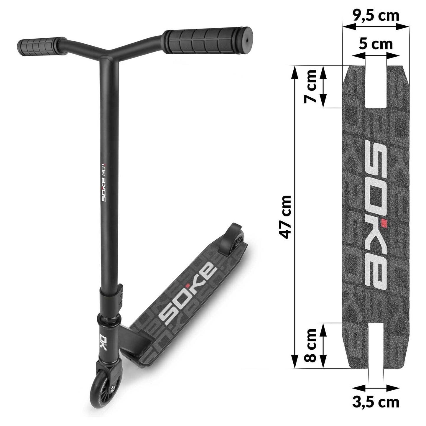 Grip tape sandpaper for Go! scooters - Soke
