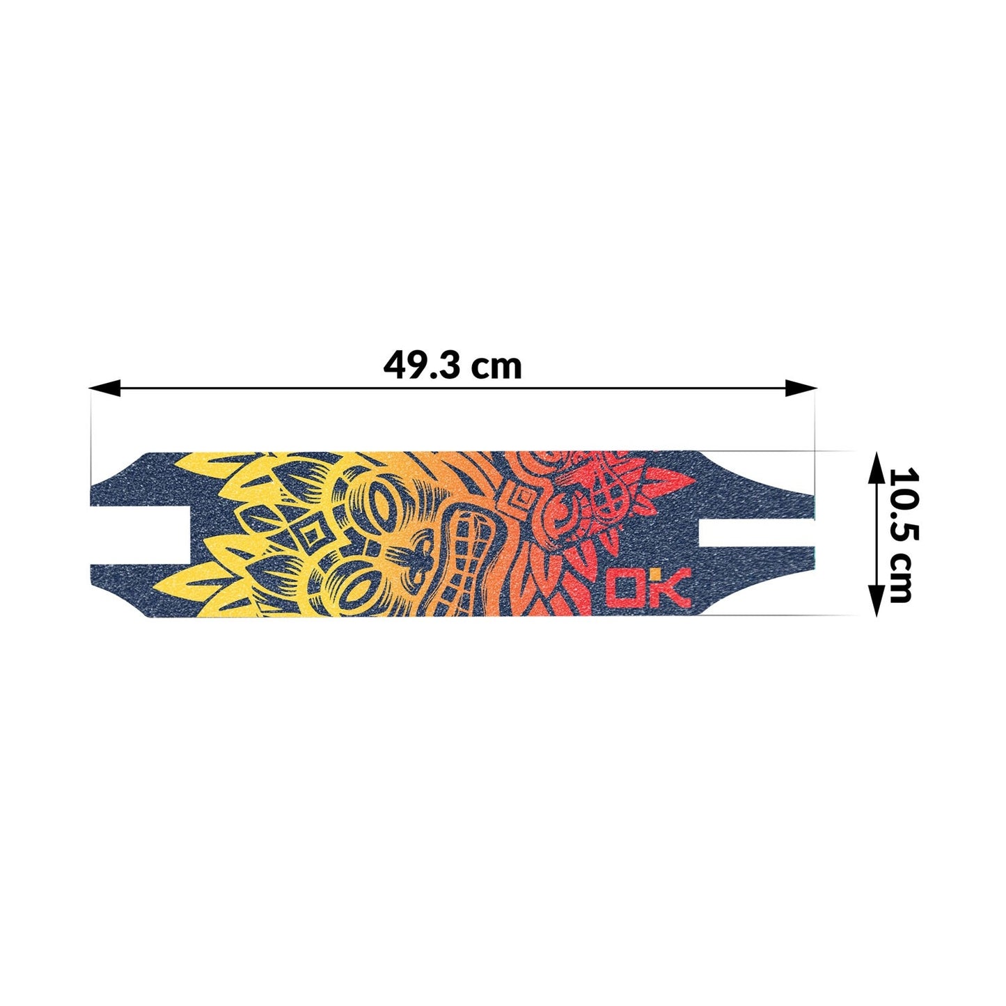 Grip tape sandpaper for scooter 50x11 cm Mask
