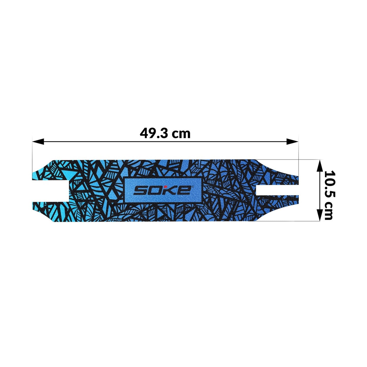 Grip tape sandpaper for scooter Pro - Blue web