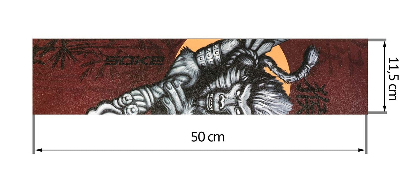 Grip tape sandpaper for scooter Wukong Red