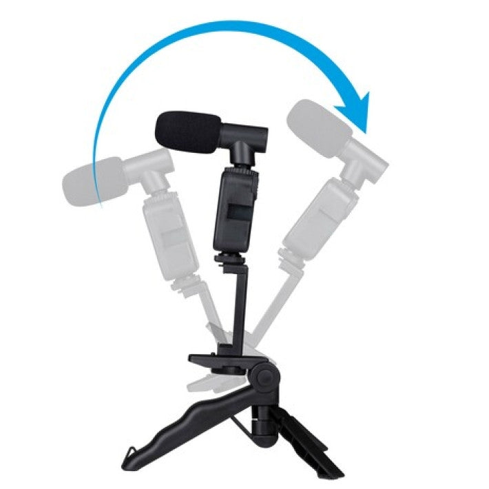 Grundig ED-38135: 3-in-1 Selfie Studio Vlogging Kit with Lighting, Microphone and Tripod