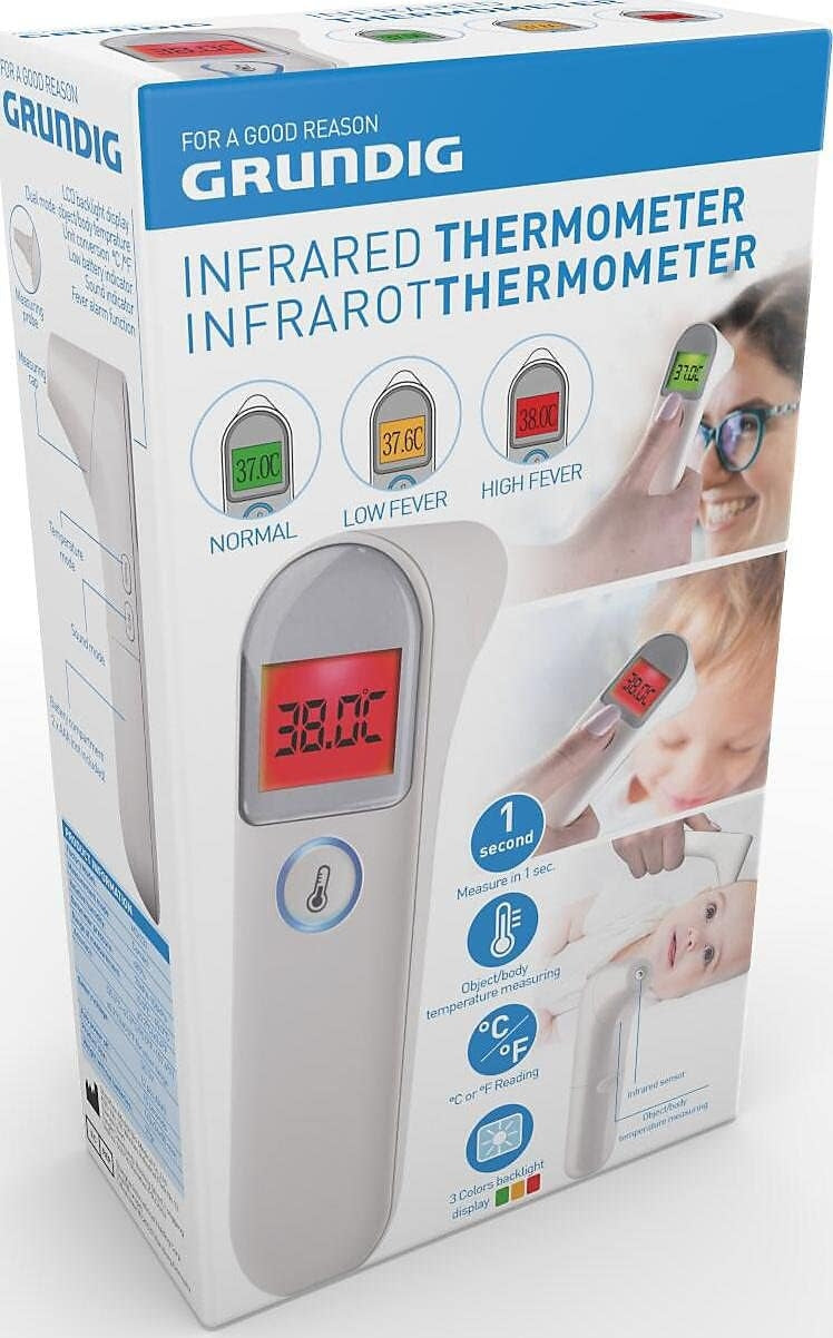 Grundig ED-48653: 3-in-1 Infrared Digital Thermometer
