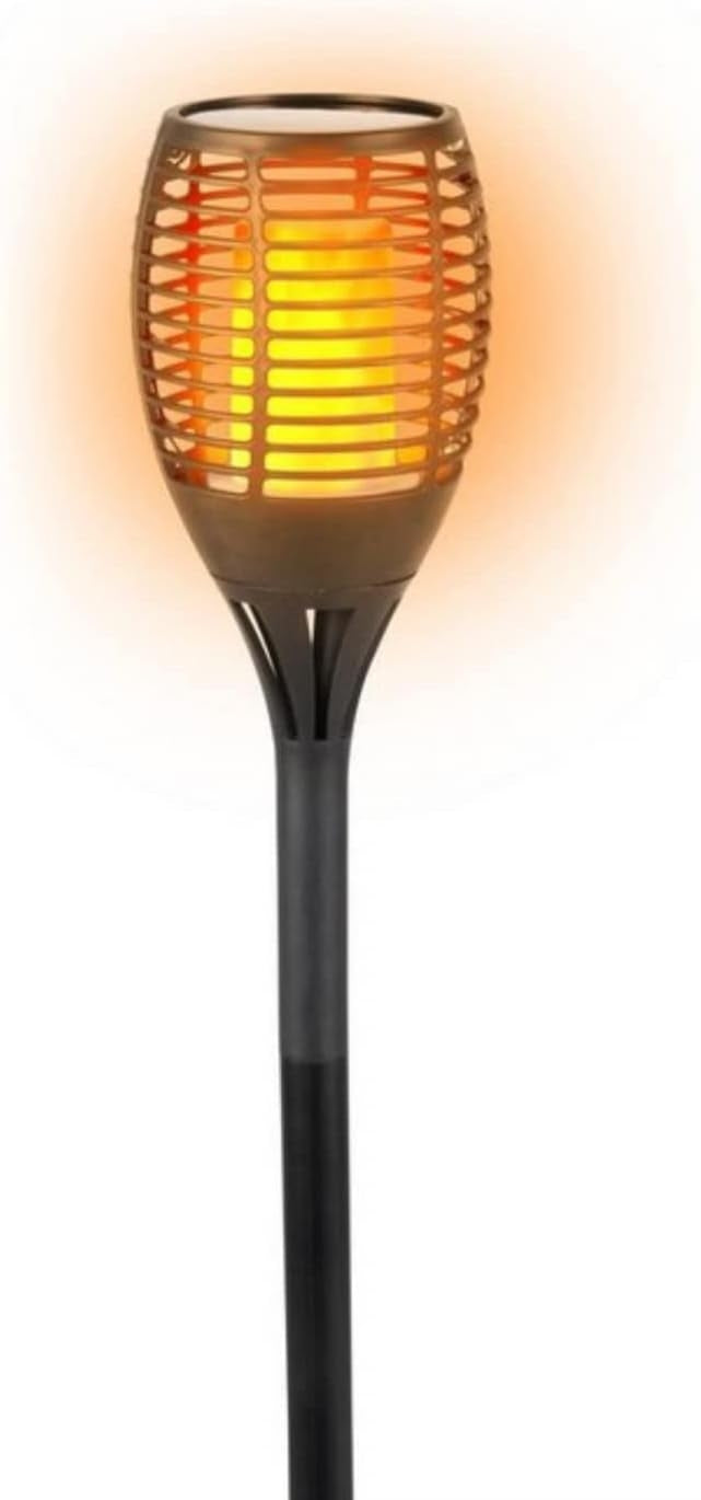 Grundig ED-66407: 12 LED Solar Garden Torch + Dancing Flame