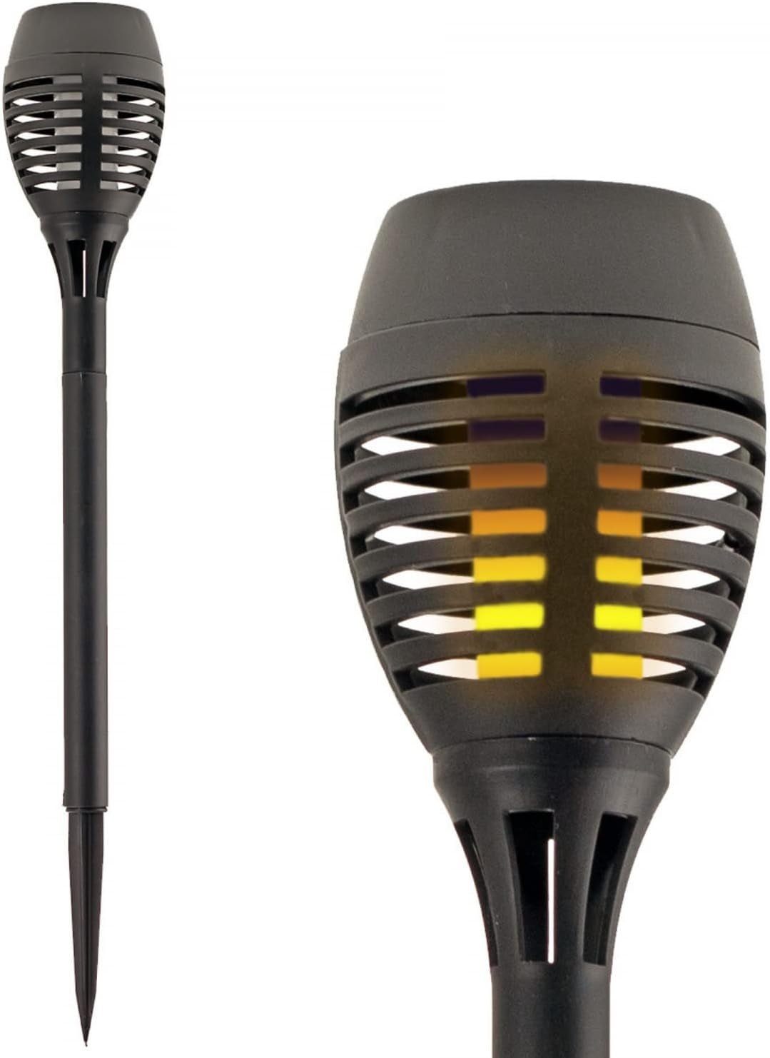 Grundig ED-66407: 12 LED Solar Garden Torch + Dancing Flame