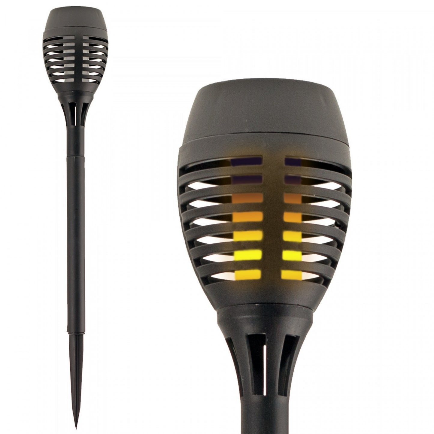 Grundig Solar Light with Flame Effect