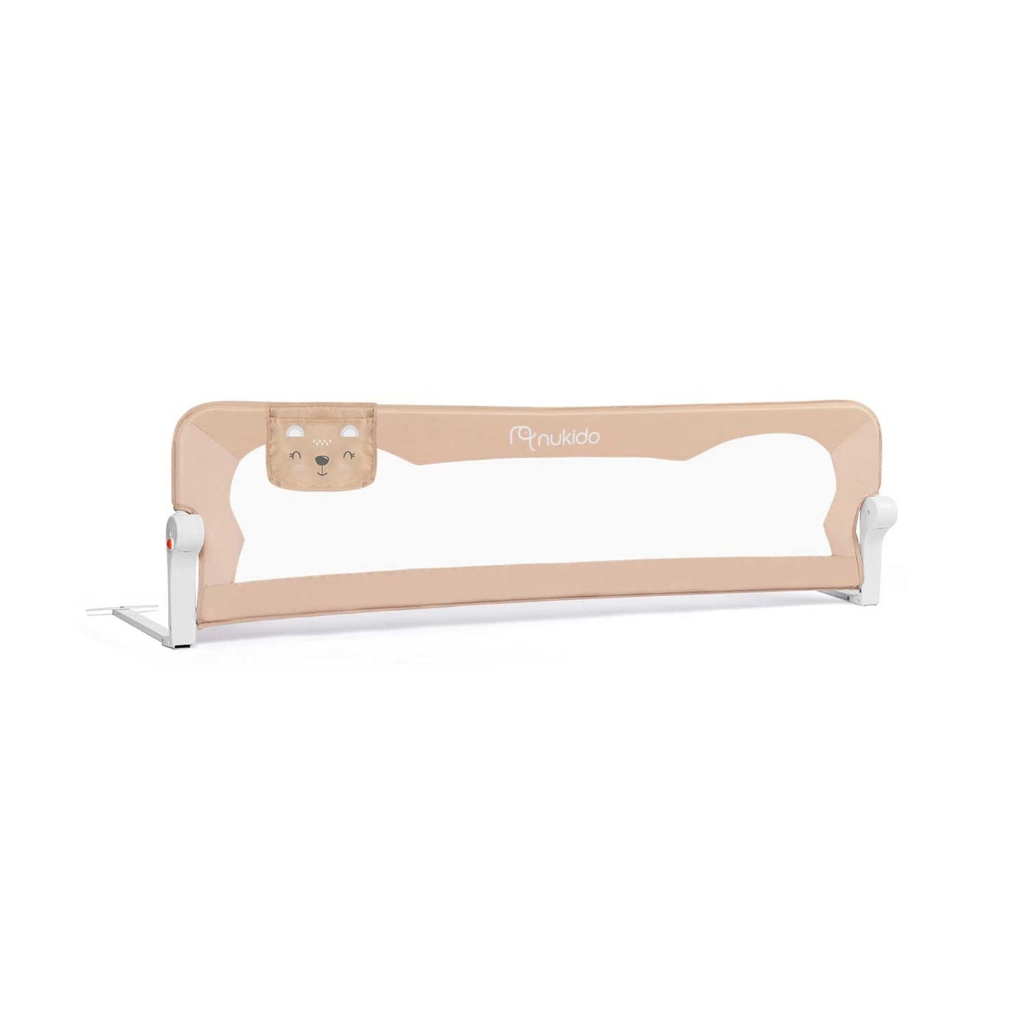 Guard rail for bed 150 x 42 x 35 cm Nukido beige