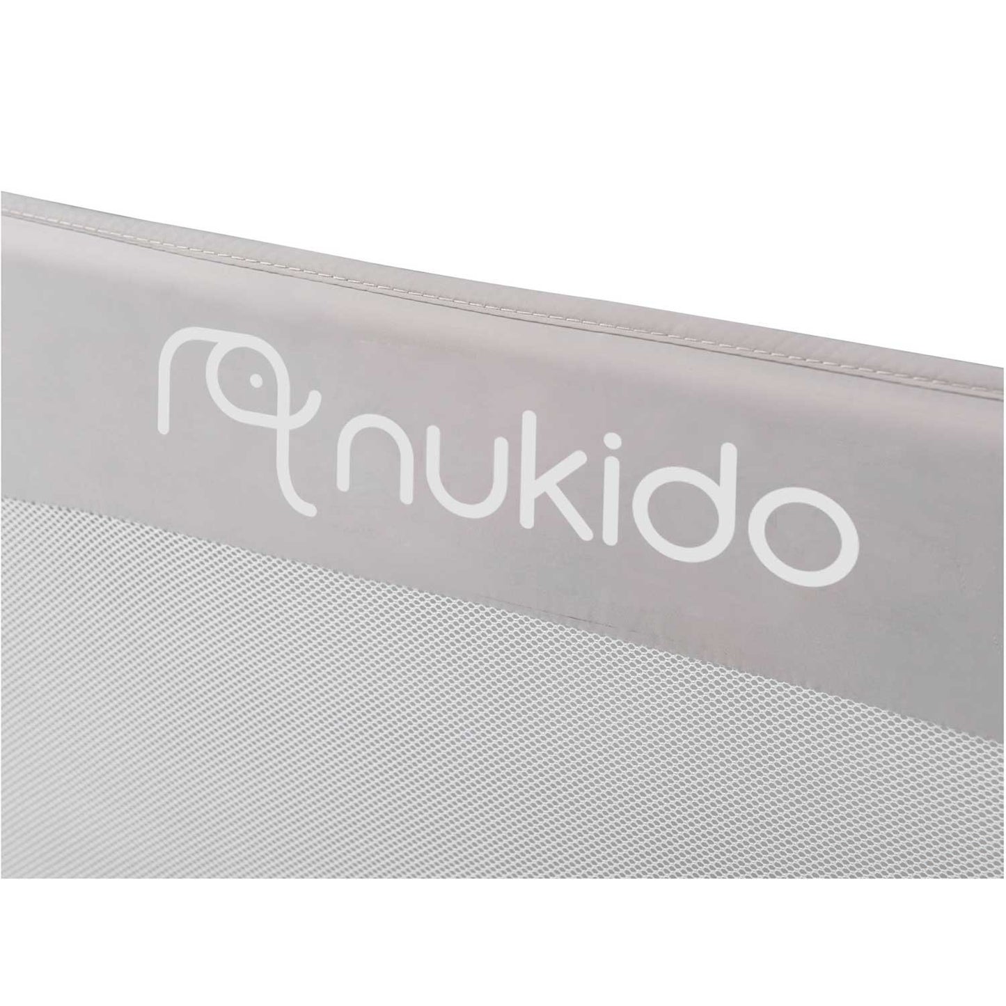 Guard rail for bed 150 x 42 x 35 cm Nukido grey