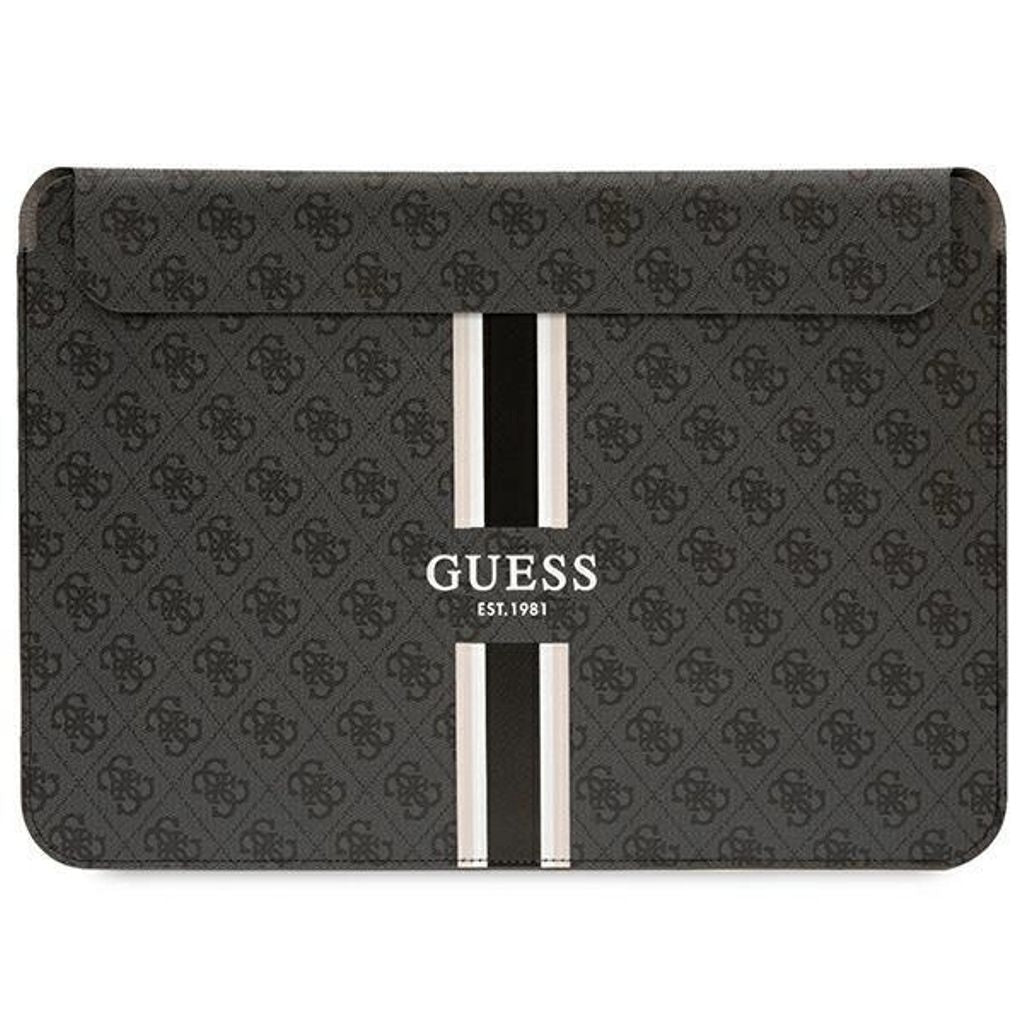 Guess laptop case 14" Printed Stripes - Black