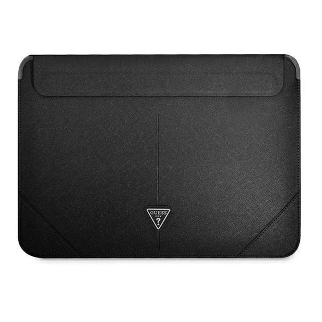 Guess laptop case 16" Saffiano Triangle Logo - Black