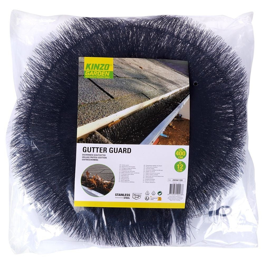 Gutter protection net - 4 meters, keep gutters clean