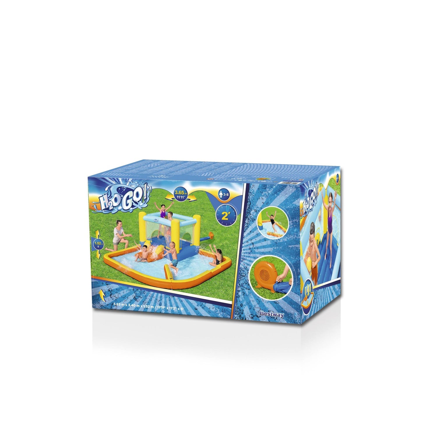 H2Ogo! 365 X 340 X 152 Cm Beach Bounce Water Park