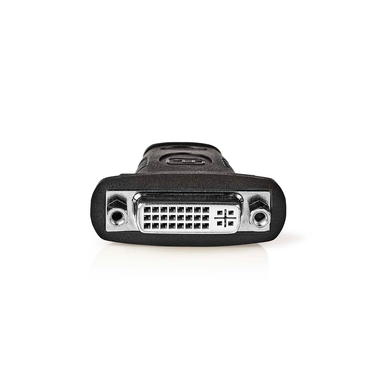 HDMI™ Adapter | HDMI™ Connector | DVI-D 24+1-Pin Female | Gold Plated | Straight | ABS | Black | 1 pc. | Box