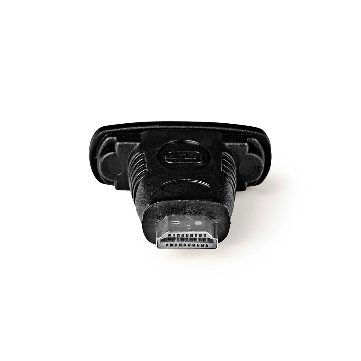 HDMI™ Adapter | HDMI™ Connector | DVI-D 24+1-Pin Female | Gold Plated | Straight | ABS | Black | 1 pc. | Box