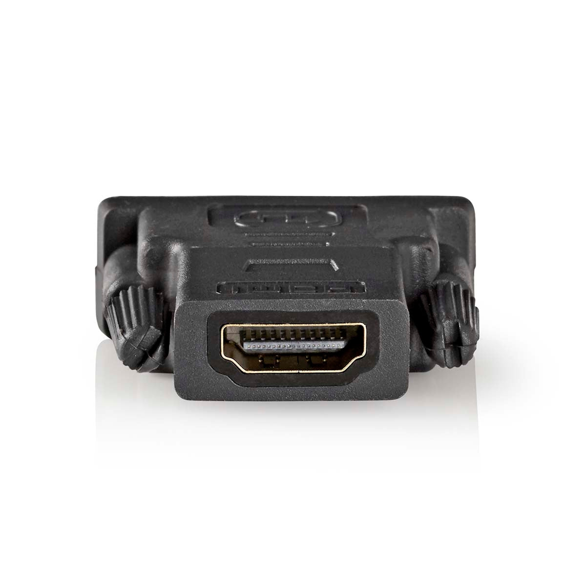 HDMI™ Adapter | HDMI™ Female | DVI-D 24+1-Pin Male | Gold Plated | Straight | PVC | Anthracite | 1 pc. | Cardboard box with window