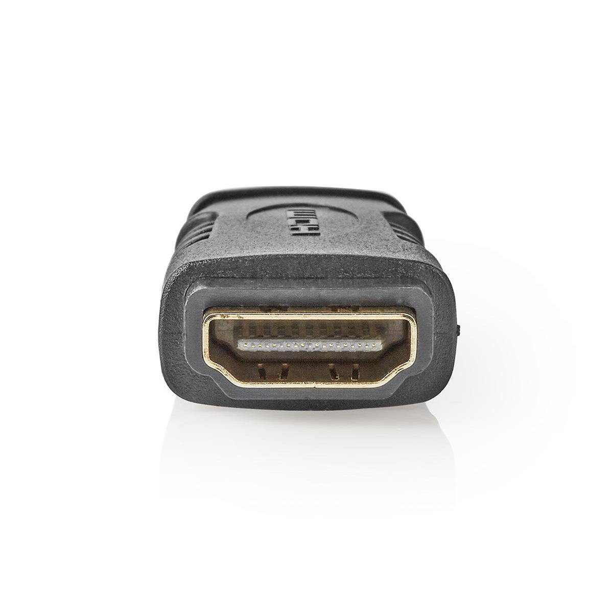 HDMI™ Adapter | HDMI™ Micro connector | HDMI™ Output | Gold Plated | Straight | ABS | Black | 1 pc. | Box