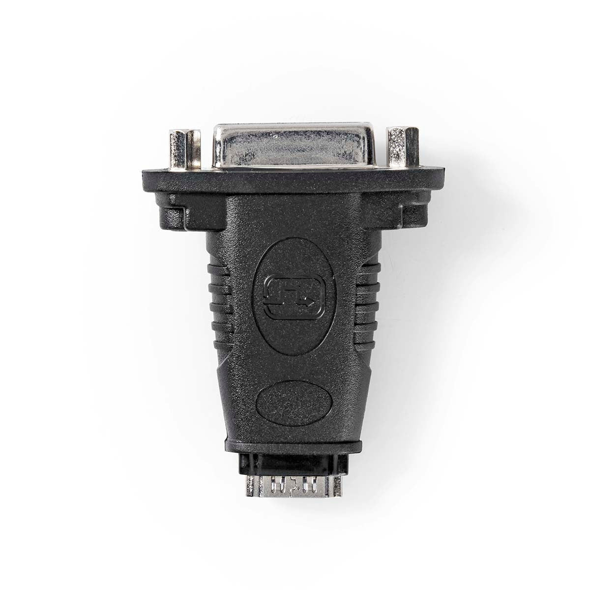 HDMI™ Adapter | HDMI™ input | DVI-D 24+1-Pin Female | Nickel plated | Straight | ABS | Black | 1 pc. | Box