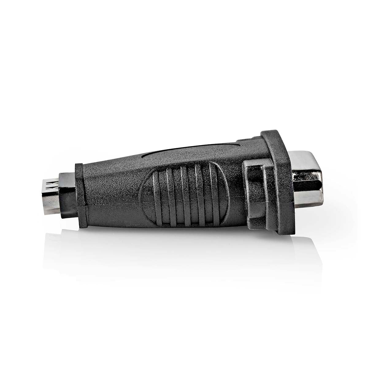 HDMI™ Adapter | HDMI™ input | DVI-D 24+1-Pin Female | Nickel plated | Straight | ABS | Black | 1 pc. | Box