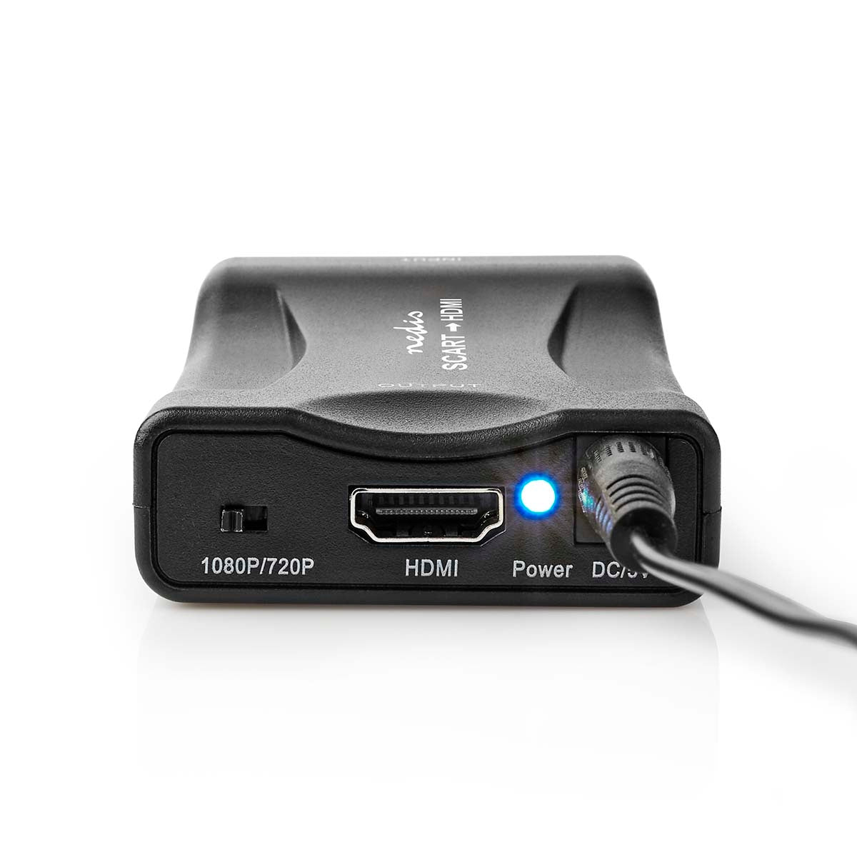 HDMI™ Converter | SCART Female | HDMI™ output | One way | 1080p | 1.2 Gbps | ABS | Black