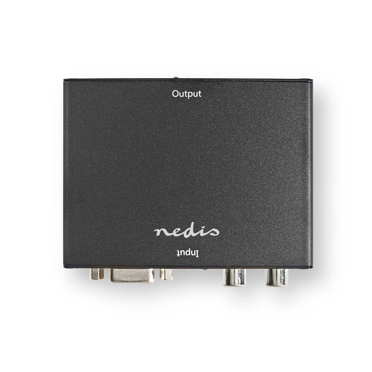 HDMI™ Converter | VGA Female / 2x RCA Female | HDMI™ output | One way | 1080p | 1.65 Gbps | Aluminum | Anthracite