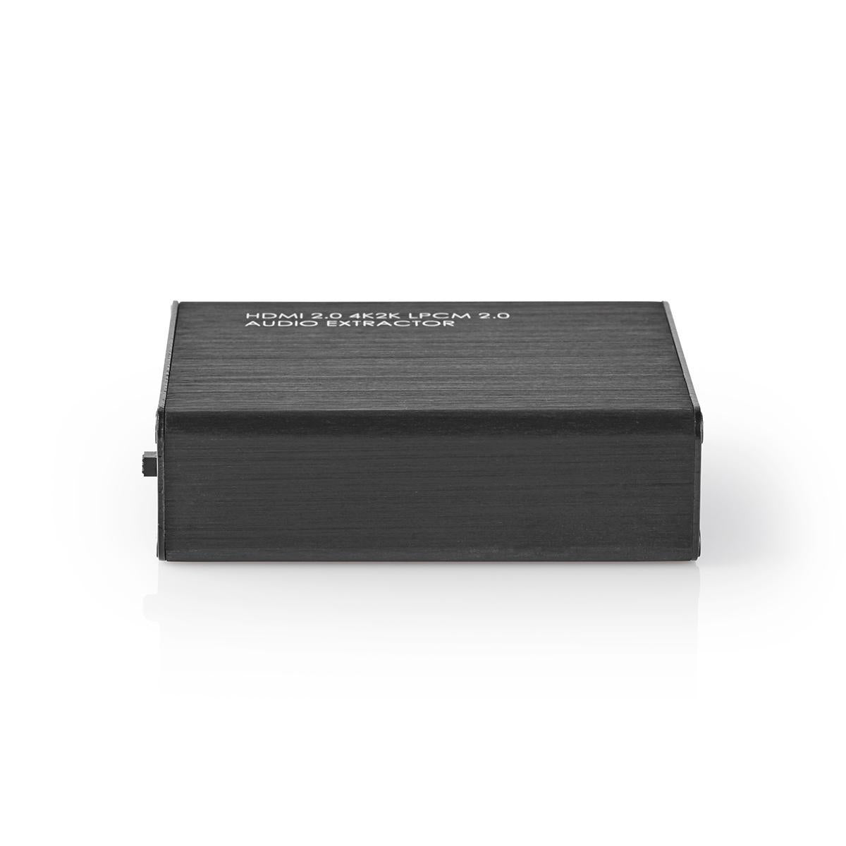 HDMI™ Extractor | HDMI™ input | HDMI™ output / TosLink Female / 1x 3.5 mm | Maximum resolution: 4K@60Hz | 18 Gbps | Metal | Anthracite | Gift box