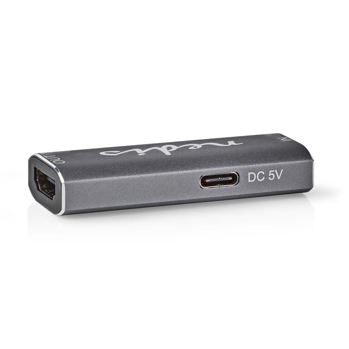 HDMI™ Repeater | 25.0 m | 8K@60Hz | 48 Gbps | Aluminum | Anthracite